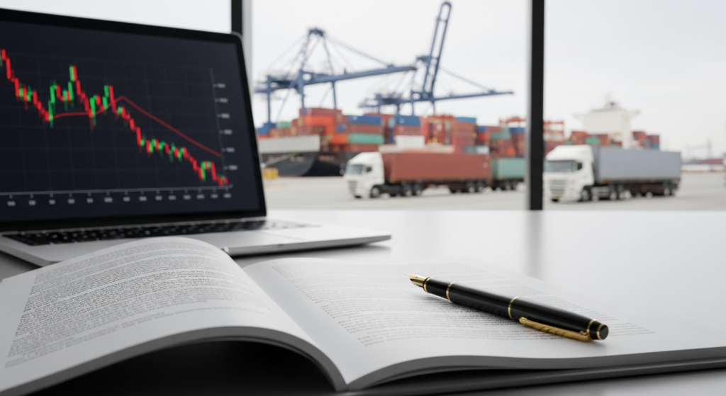 Documentos legales y gráficos financieros sobre morosidad en el sector transporte